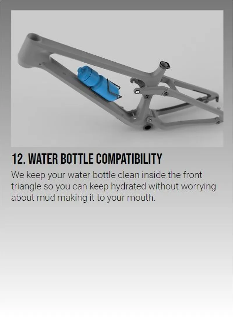 Transition Sentinel Alloy MTB Frame Set Platinum Silver-12